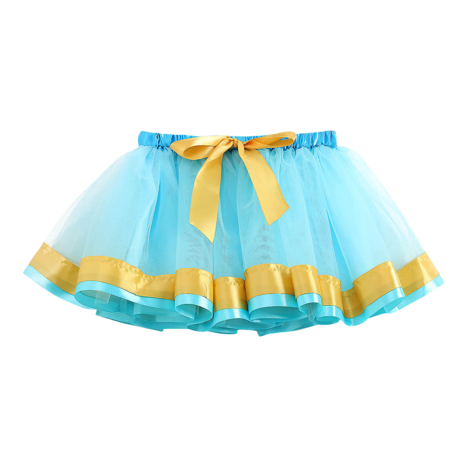 LUOGENLI Girls Valentine's Day Dresses 5T Set Kids Girls Holiday Party Ballet Skirts Party Princess Dance Skirt Girls St. Patrick's Day Dresses Size 7/8 Blue 9-11 Years